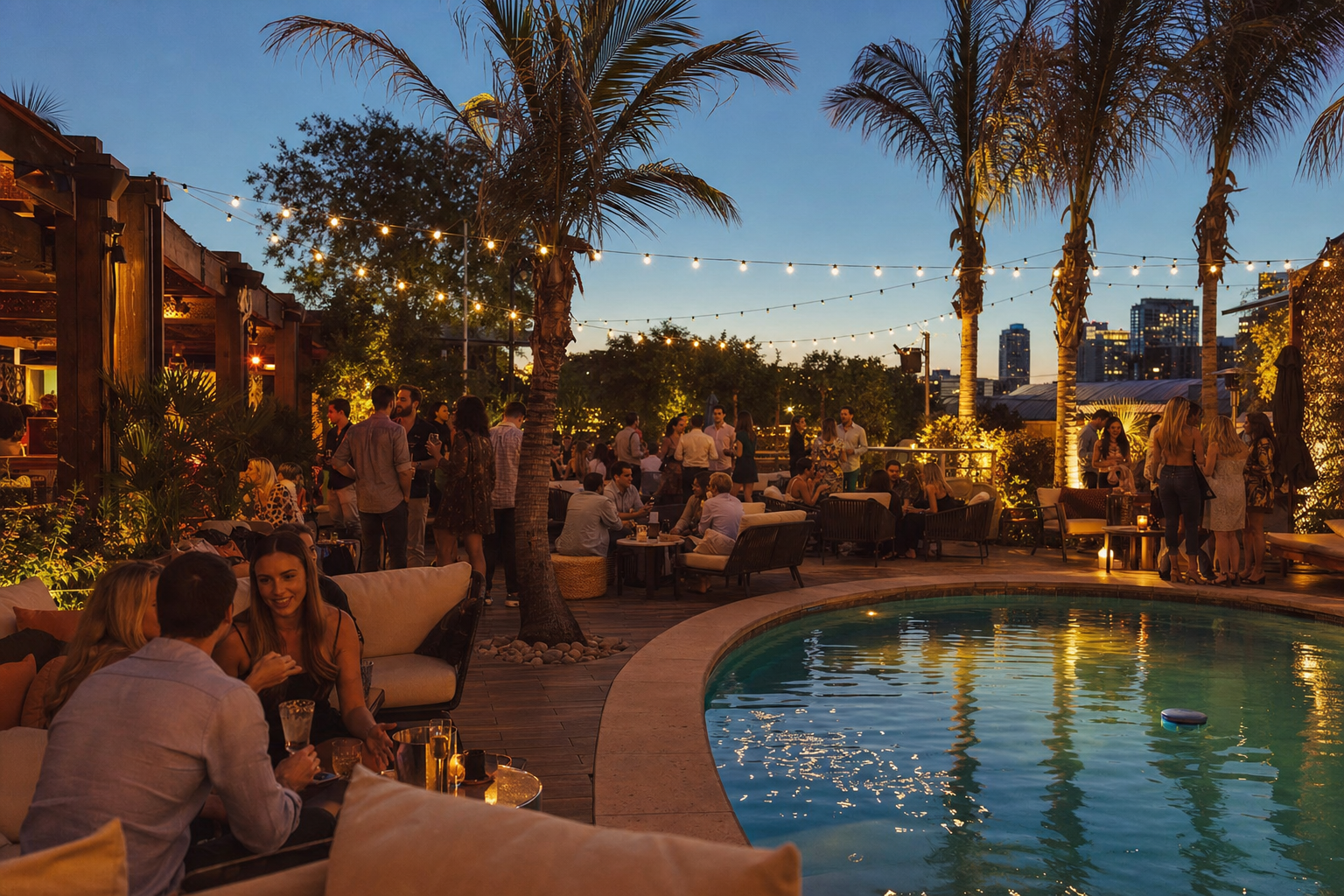 Cabana Club atmosphere
